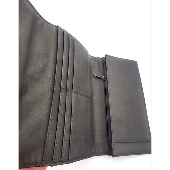 RELIC TriFold Wallet Brown Floral Faux Leather 7.5x4.5x1" - Picture 6 of 8